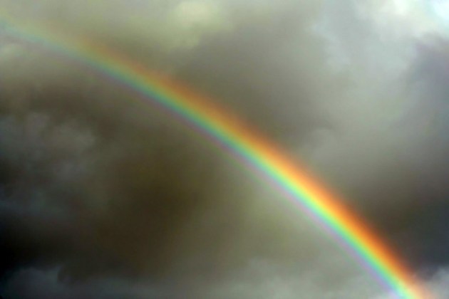 Rainbow in the Clouds
